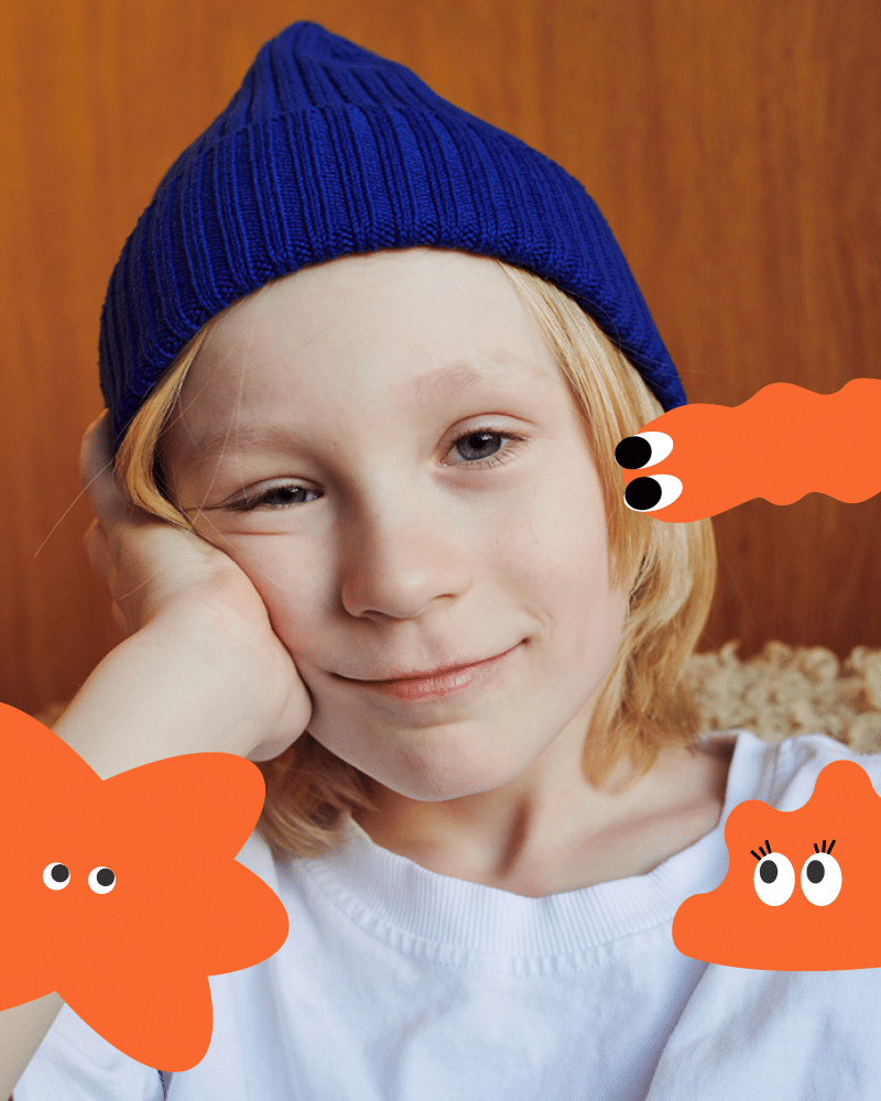 Minderen kinderen met een huidallergie