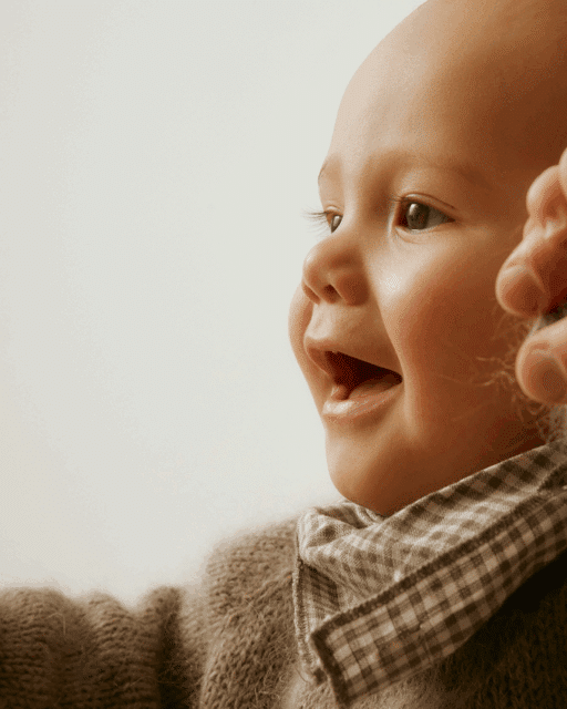 Food proteins in skin care products for small children